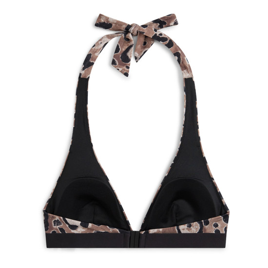 Tommy Hilfiger Γυναικείο μαγιό Original Logo Print Halterneck Bikini Top